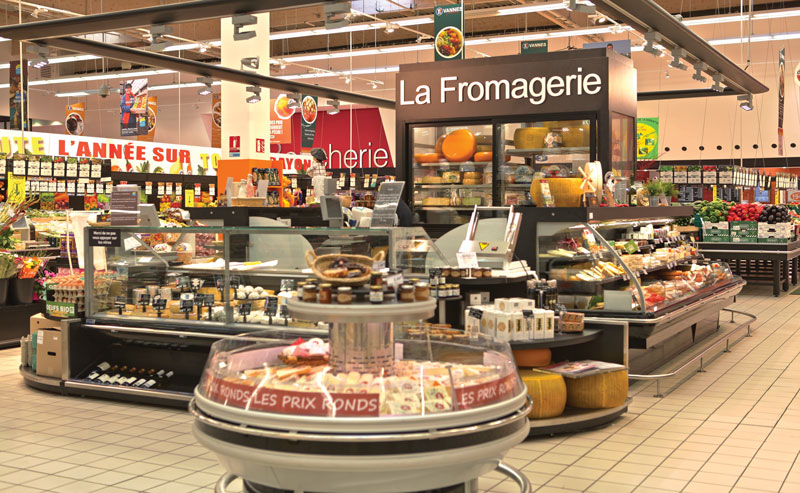 Rayon fromages Leclerc Vannes